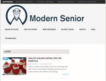 Tablet Screenshot of modern-senior.com